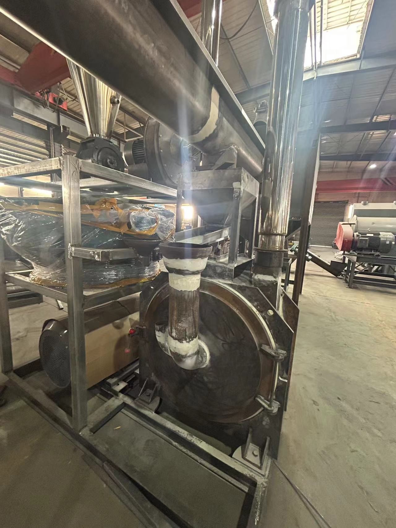 SPC Floor Recycling System Miller and Shadder