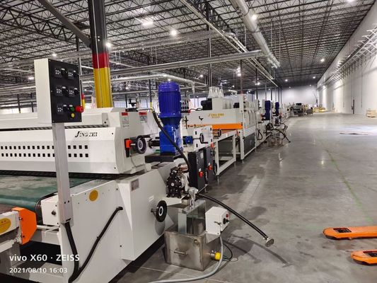 PLC Hot Melt Coater Laminator เครื่องเคลือบ UV สําหรับไม้