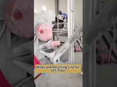 มิลเลอร์&เครื่องรีไซเคิลสําหรับพื้น SPC